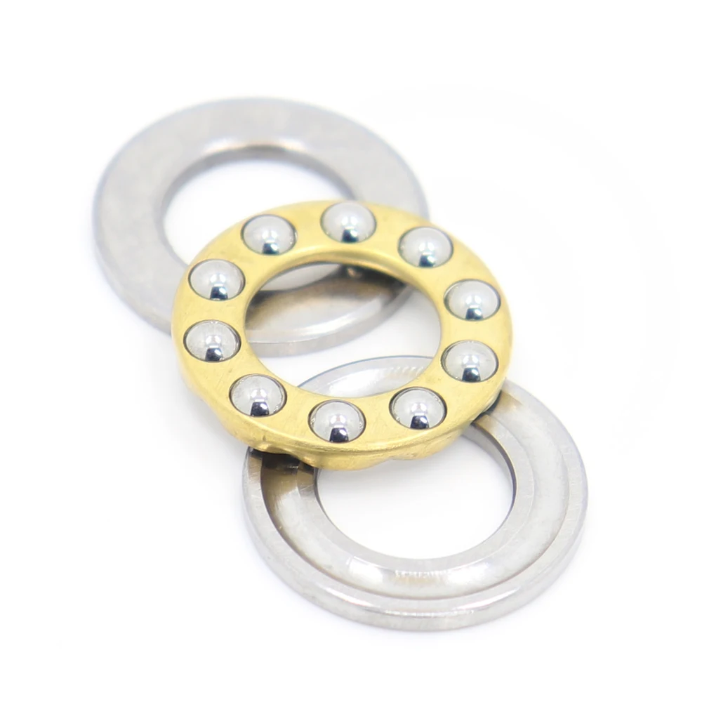 F10-18M Bearing 10*18*5.5 mm ( 10PCS ) ABEC-1 Miniature F10 18M Thrust Axial F10 18M Ball Bearings With Grooved Raceway