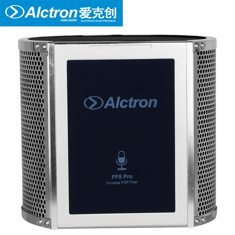 Alctron PF8 PRO Foam reflection filter aluminum mesh wind screen noise reduction foam with noise reduction system and windsheld