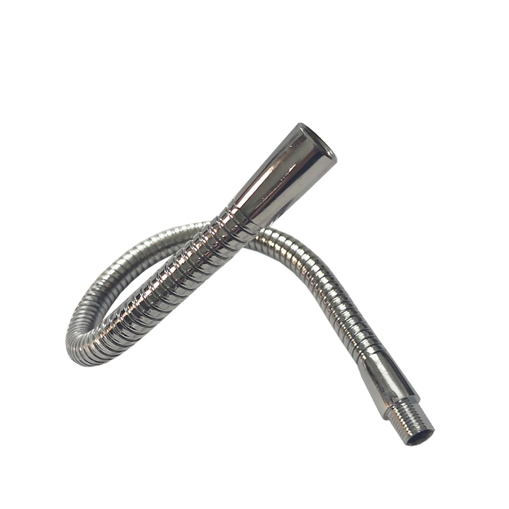 Dia 12mm Inside10-Outside10,long 200mm -600mm Sliver Positioning Hose,For reading Metal Stereoted Gooseneck Snake Tube LED Lamp