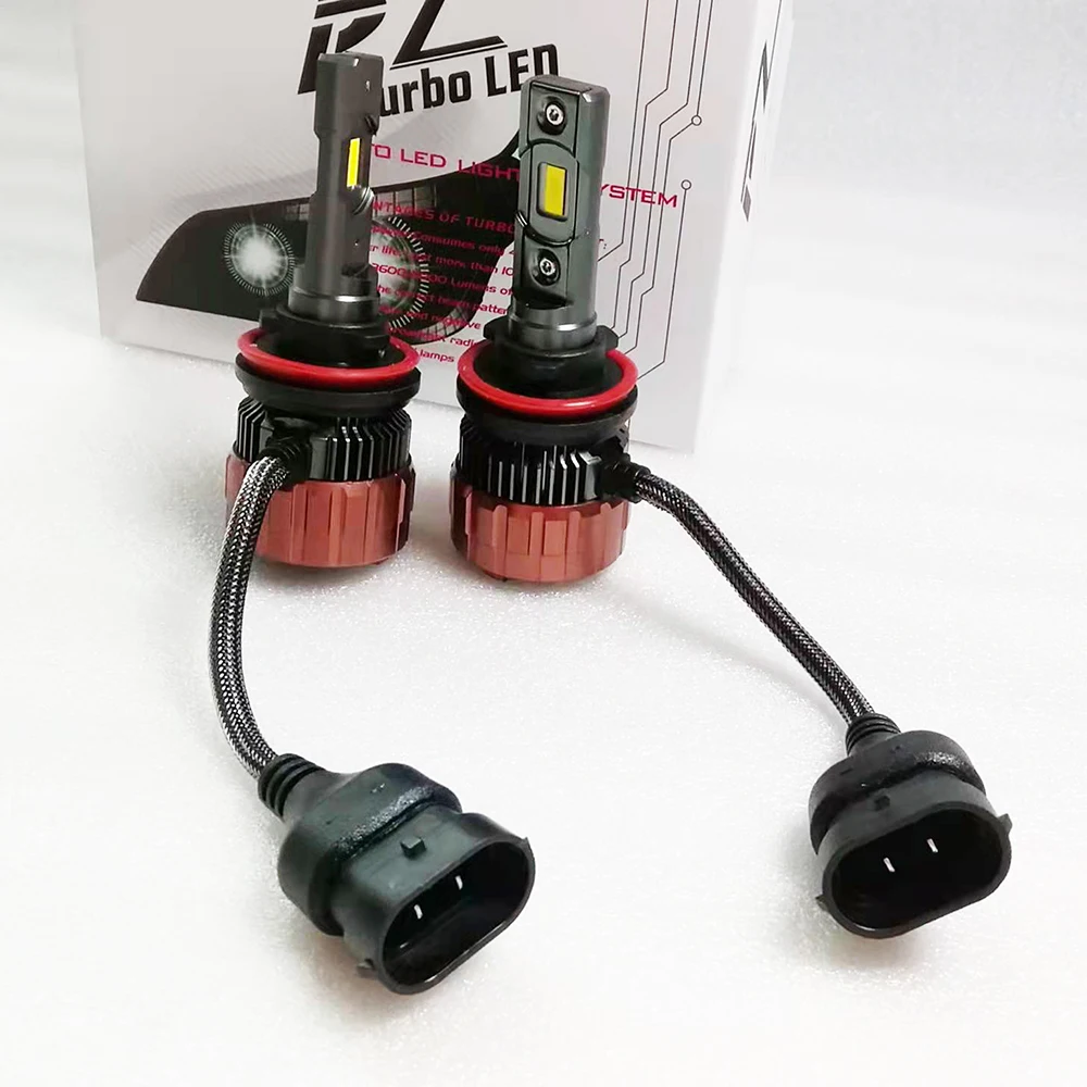 

H4 Hi/lo 40w 3600LM Turbo LED Automobile headlight high/low lights 4300K 6000K 8000K 3000K