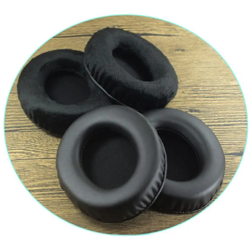 Substituição earpads macio veludo almofada de couro do plutônio almofada da orelha macio memória espuma earpads capa para takstar pro80 hi2050 fones ouvido