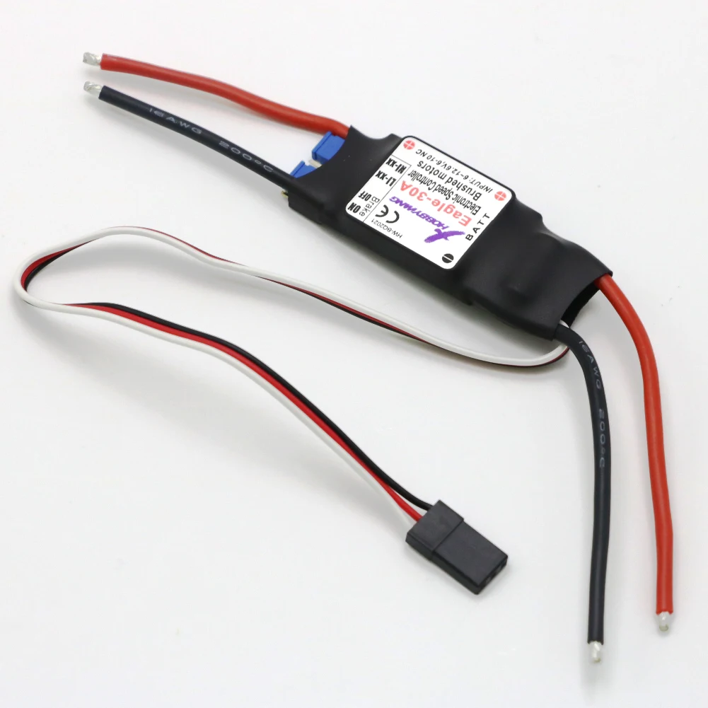 Hobbywing Eagle 30A Brushed ESC W/1A BEC Speed Controller For Brushed Motor For RC Airplane