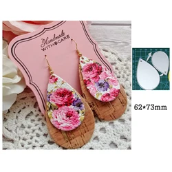 Metal Cutting Dies drop earring handmade Crafts Die Stencil For DIY Scrapbooking Paper/photo Cards Embossing Die