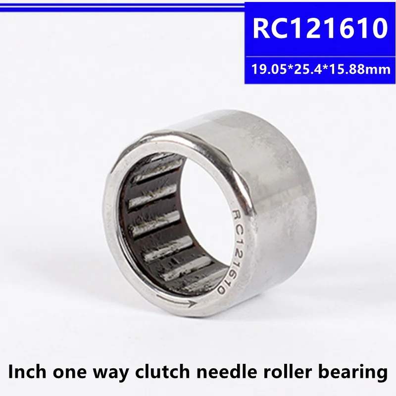 

50pcs RC121610 19.05*25.4*15.88mm Inch One Clutch Way Needle Roller Bearing 19.05x25.4x15.88mm