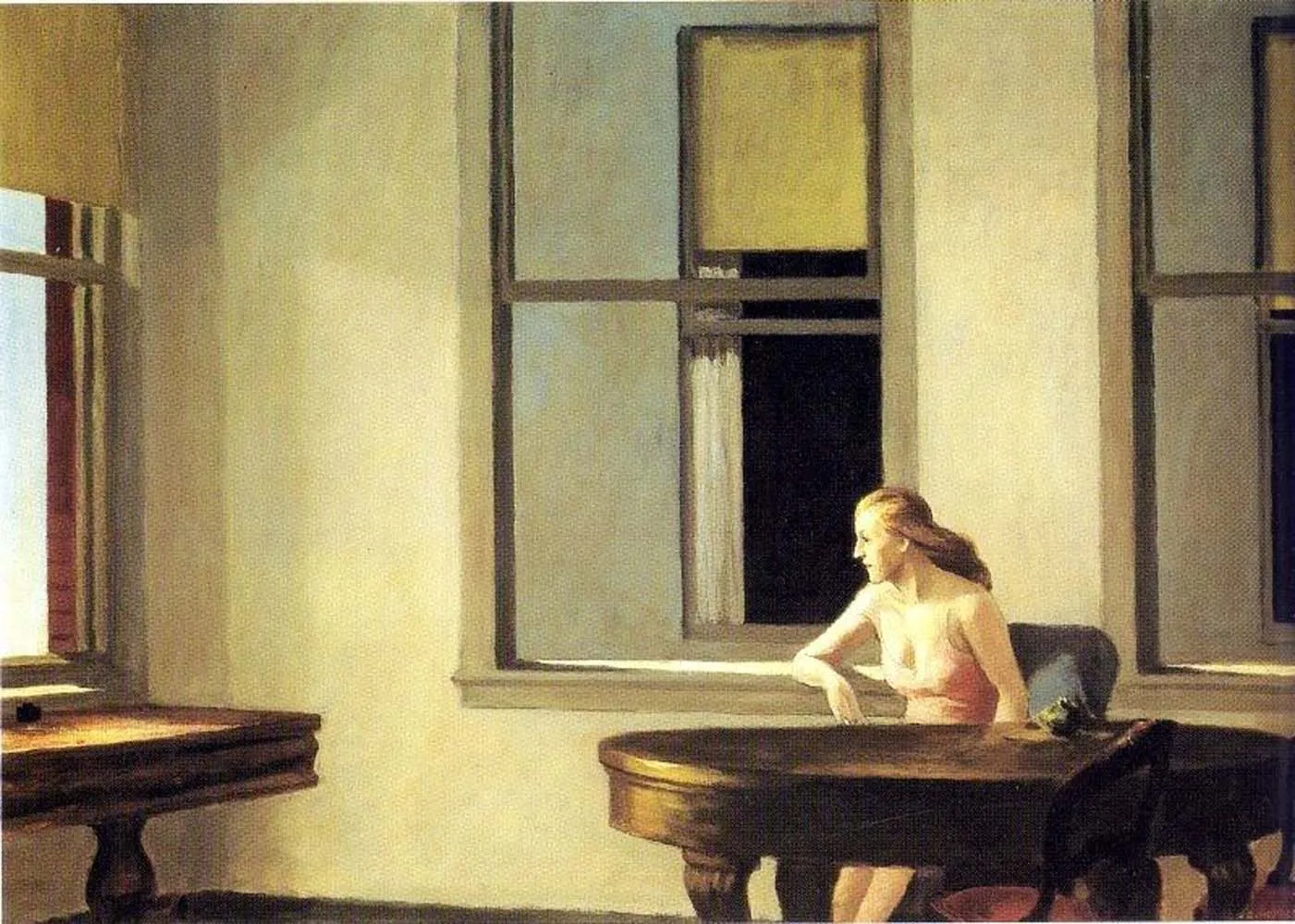 

100% handmade Oil Painting reproduction on linen canvas,City Sunlight by Edward Hopper,Free Shipping,High Quality