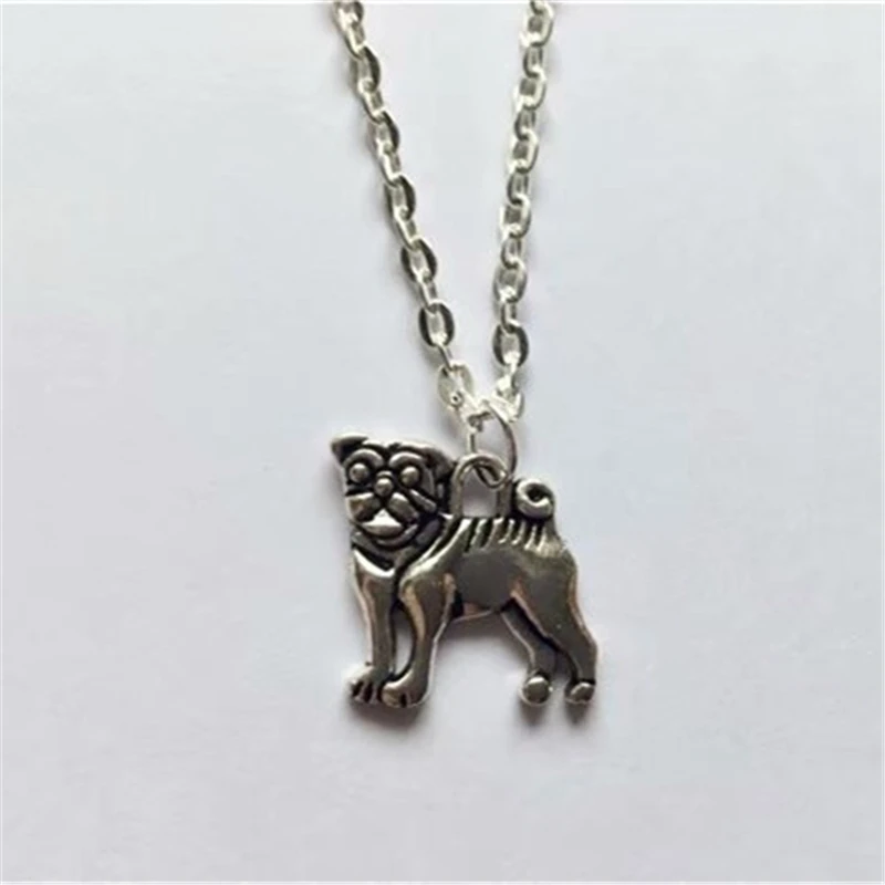 Pug Necklace, Pug Jewellery, Bull Dog Necklace, Dog Lover, Dog Jewelry, Birthday Gift, Gift for Her, Gift for Friend, Pug Owner