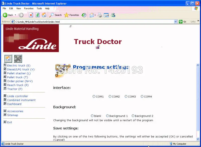 

Linde Truck Doctor v 2.01.05 [02/2016]