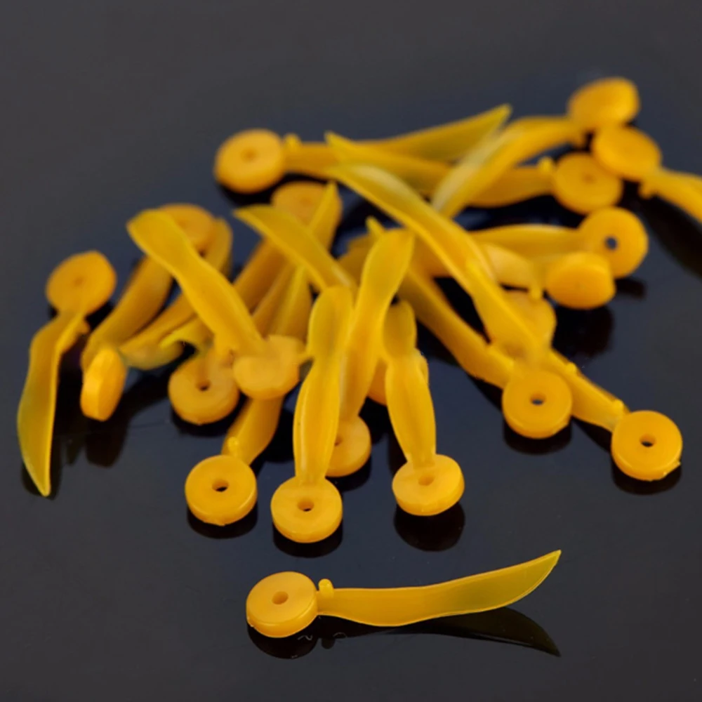 100Pcs/box Dental Disposable Wedge with Hole Plastic Wedges Dental Matrice Matrix Dentist Material Dental Tools