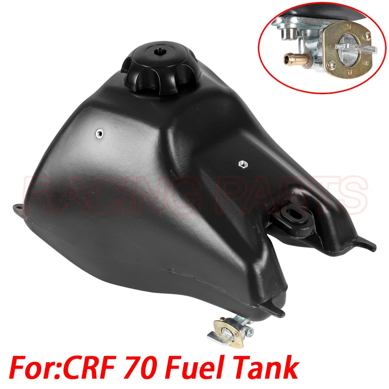 

motorcycle parts Gas Fuel Tank with Cap petcock Petrol Resivore For CRF 70 CRF70 TK02 Trail Bike Gas Tanks Dirt Pit Bike