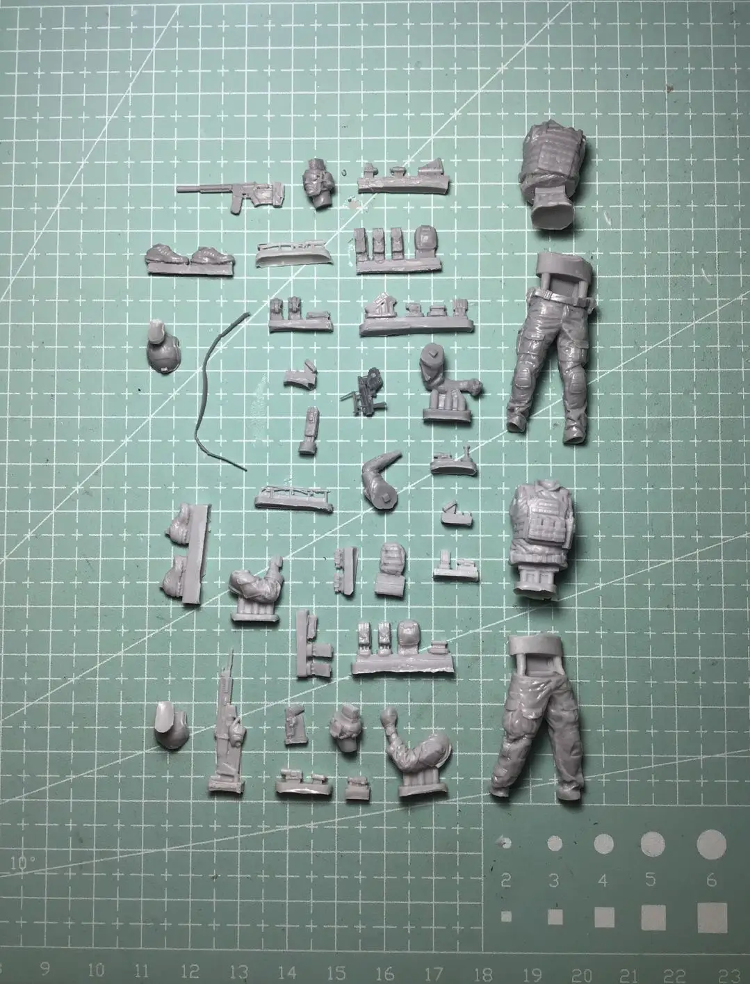 1/35 Resin Model Figure GK， Unassembled and unpainted kit
