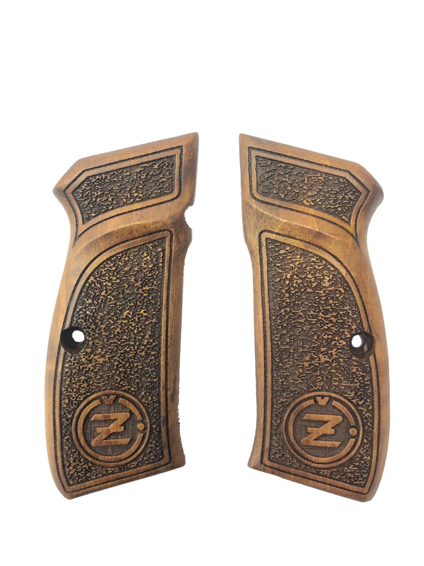 CZ75 Compatible Laser Cut Wooden Grip