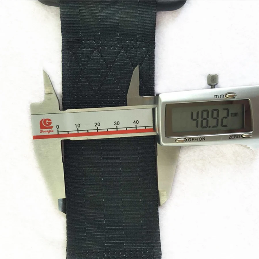 Hebilla grande para cinturón de seguridad de coche, extensor de cinturón de seguridad de 23cm, hebilla de 25MM