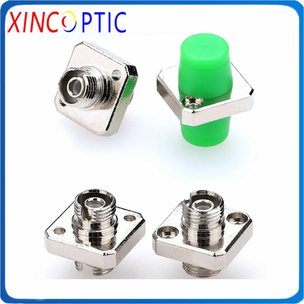 

FCAPC Female-Female SM Simplex Fiber Adapter,FCUPC FC/APC Square Type Single Mode Flange Fiber Optical Adaptor Coupler Connector