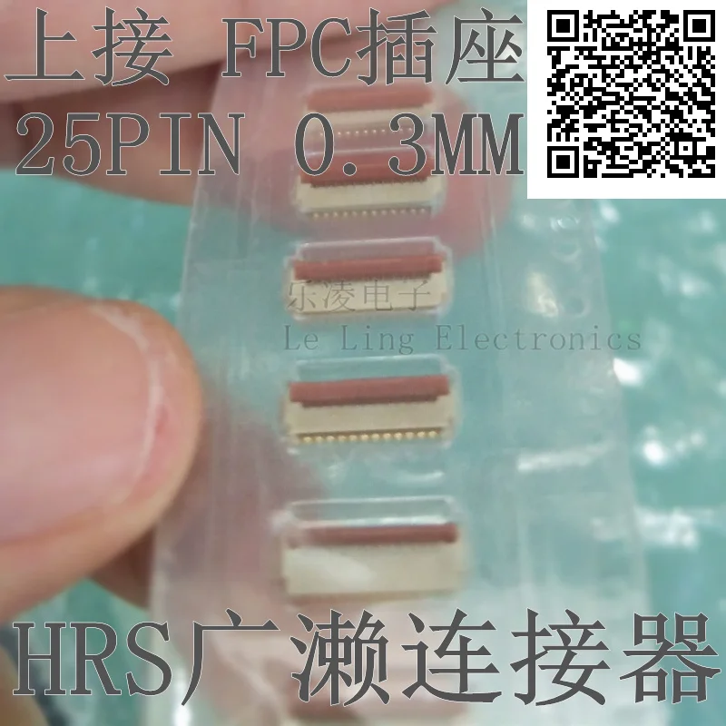 

Free shipping CONN FPC 25Pin 0.30MM 25P FH35W-25S-0.3SHW 10PCS