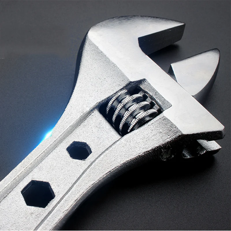 Free ship! High quality professional Adjustable Screw Disassemble Wrench Nuts Spanner Portable Repair Key Hand Tools