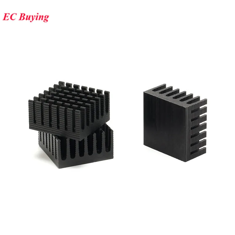 1Pc-10Pcs 28*28*15mm Heatsink Cooling Fin Radiator Aluminum Cooler Heat Sink LED Power IC Transistor Module PCB 28mm 28mm 15mm
