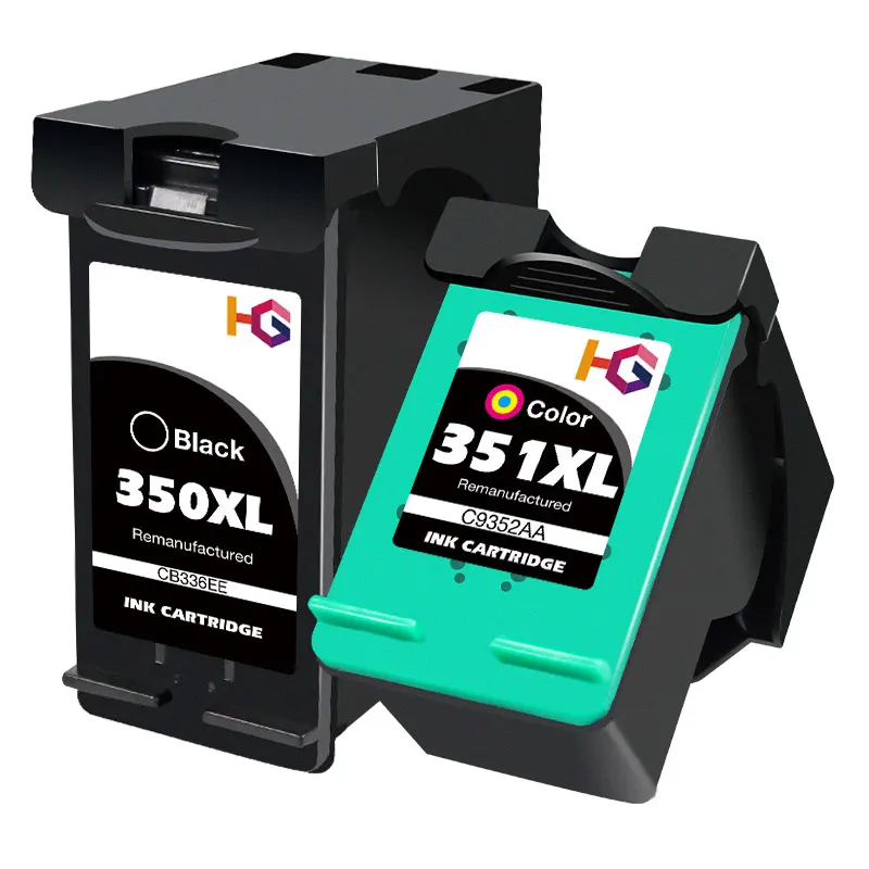 Alizeo 350XL 351XL cartouche d'encre de remplacement pour imprimante hp 350 351 hp350 D4200 C4480 C4580 C4380 C4400 C4580 C5280 C5200 C5240