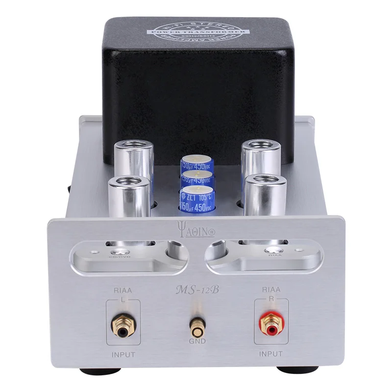 

YAQIN MS-12B Tube Phono Stage Pre-AMP MM RIAA Turntable HiFi Stereo Pre amplifier Tube Amplifier 110-240V