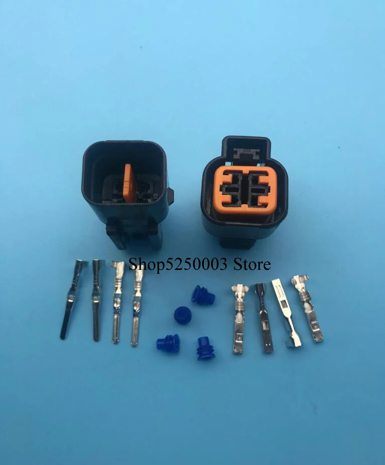 

5 Set 4 Pin connector PB621-04020 PB625-04027 Kum Female And Male ABS Sensor Fog Lamp Automotive Wiring Harness Connector