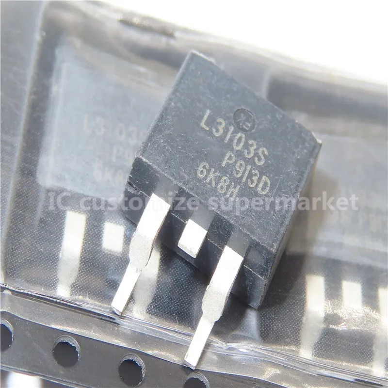 10 قطعة/الوحدة L3103S IRL3103S إلى-263 30V 64A SMD الصمام الثلاثي