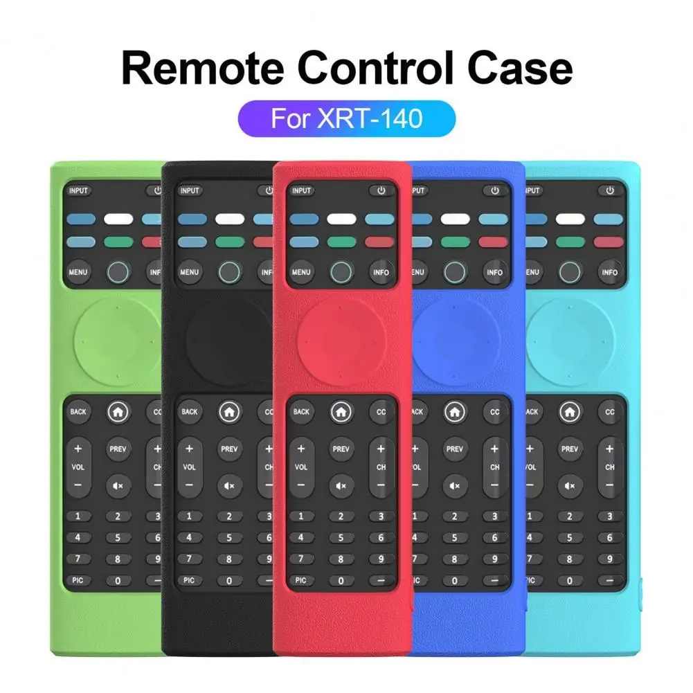 

for VIZIO' XRT140 Luminous Remote Control Protector Waterproof Scratch Resistant Half Coverage Silicone Protective Case Sleeve