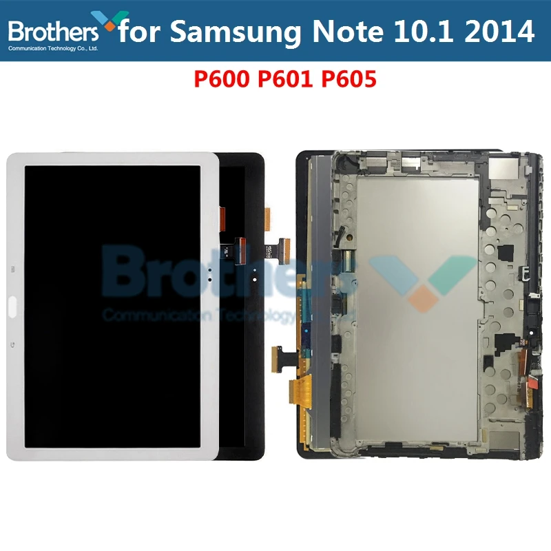 LCD Screen For Samsung Note 10.1 SM-P600 P601 P605 LCD Display Panel Touch Screen Digitizer Assembly Replacement