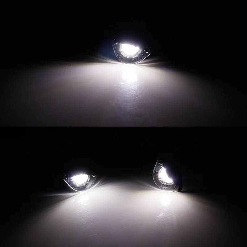 2Pcs White LED License Plate Light Number Plate Lamp For Ford Mustang 1994 1995 1996 1997 1998 1999 2000 2001 2002 2003 2004