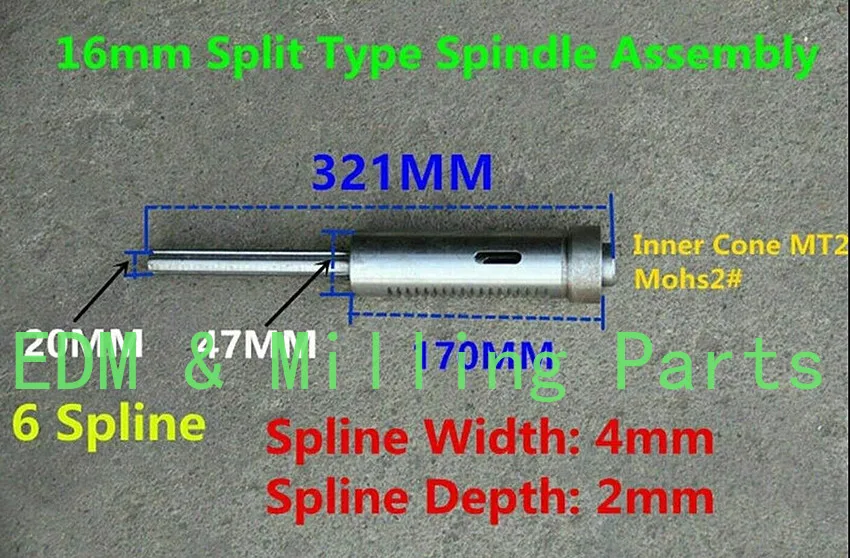 CNC Milling Machine Heavy Industrial Bench Drill Spindle Assembly Z516/ZQ4116 For Bridgeport Mill Part