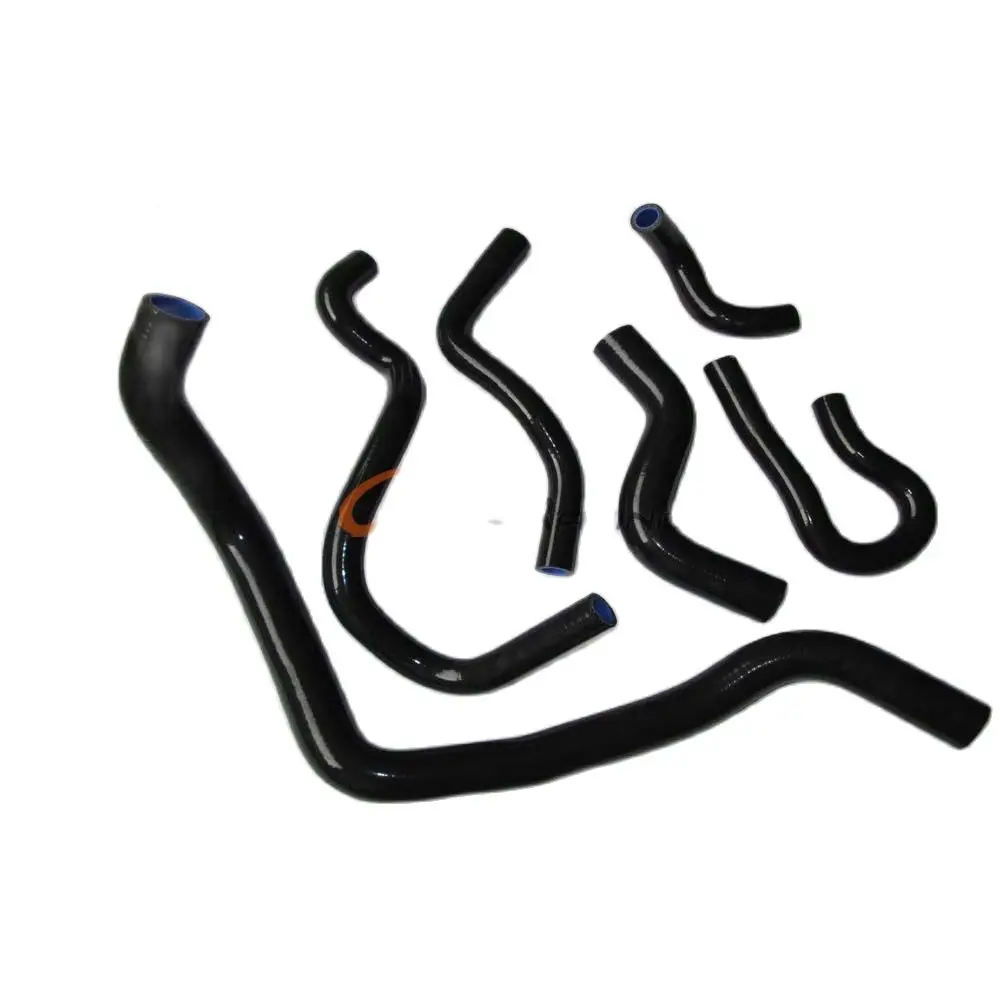 Silicone Radiator Hose for Honda Civic B Series Type R DC2 EK4 EK9 B16A/B BLACK 92 93 94 95 96 97 98 99 00