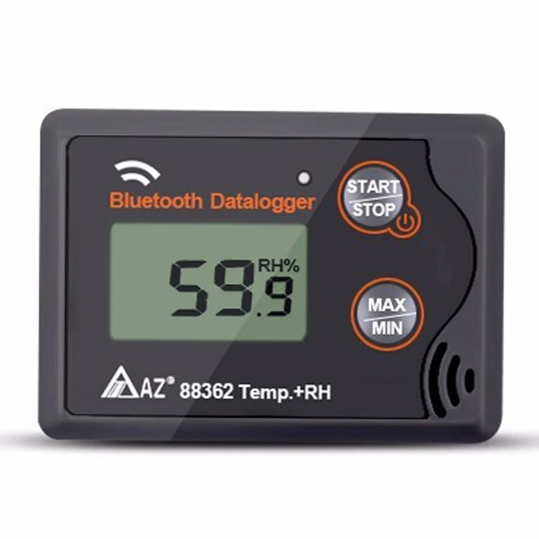 AZ88362-termómetro Digital con Bluetooth 4,0, registrador de datos de humedad y temperatura, RH %