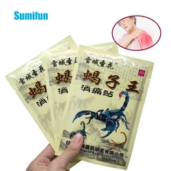 8Pcs Scorpion Venom Extract Medical Plaster Arthritis Joint Pain Relief Patches Rheumatism Painkiller Analgesic Stickers C1494