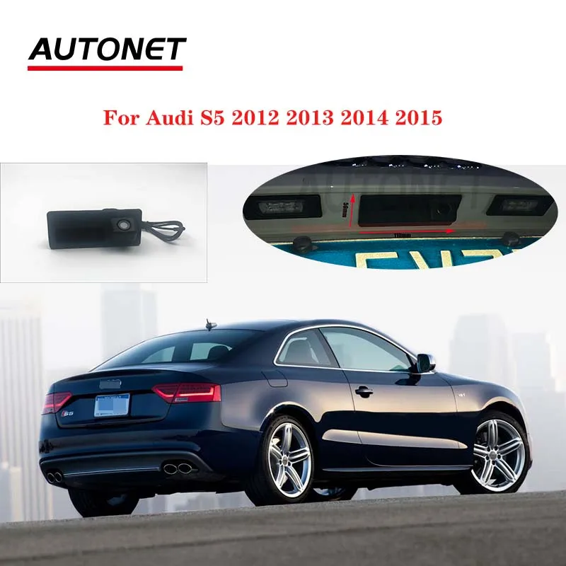 

Autonet Rear View Camera For Audi S5 2012 2013 2014 2015 Backup Camera Instead Original Factory Trunk Handle Camera CCD