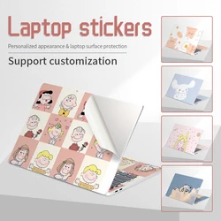 PVC Dos Desenhos Animados Laptop Adesivos, DIY Skins, Capa De Vinil, Notebook Decorar, Decalque para Macbook, Lenovo, HP, 11,6 