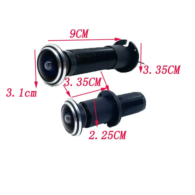1080P 3MP 5MP 8MP 4k POE Audio HD Indoor Door Eye Hole RTSP IP Home Door IP Camera 180 degrees Surveillance Network Doorbell Cam
