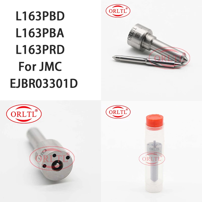 For Delphi Nozzle L163PBD Common Rail Injector Sprayer L163PBA Diesel Fuel Mouthpiece L163PRD For JMC Transit EJBR03301D