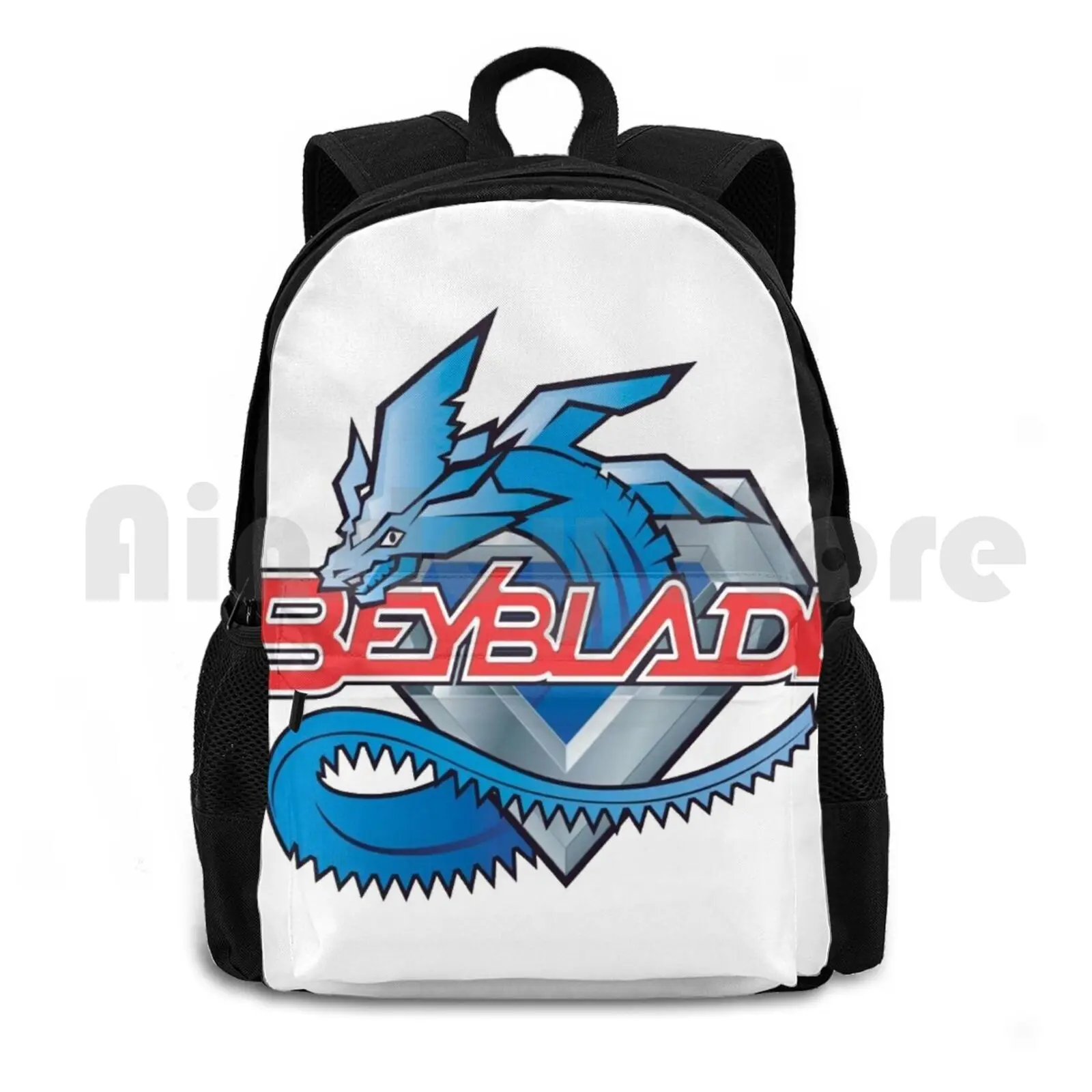 Beyblade Outdoor Hiking Backpack Riding Climbing Sports Bag Beyblade Show Ty Game Games Gaming Digimon Anime Cartoon Manga