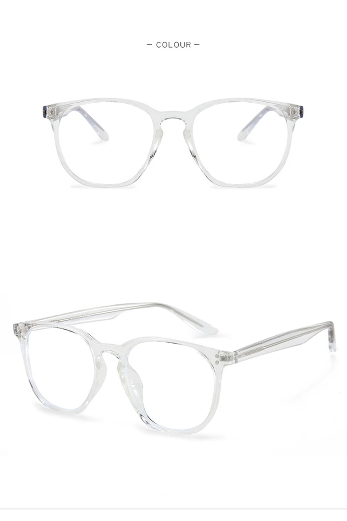 Polygon TR90 Anti-Blaulicht-Myopie-Brille, Retro-Reis-Nagelrahmen, schützende Augenbrille mit Sehstärke, 0–0,5–0,75 bis -6 – Detail 12