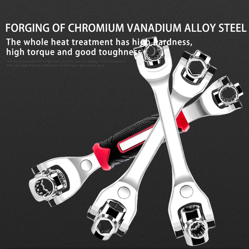 Hổ Ổ Cắm Cờ Lê Có Tác Dụng Với Spline Bu Lông Torx 360 Độ 6 Năm 48/8 Trong 1 Universial Đồ Sửa Chữa Xe Hơi cờ Lê 2 Đầu Miệng Dụng Cụ Cầm Tay
