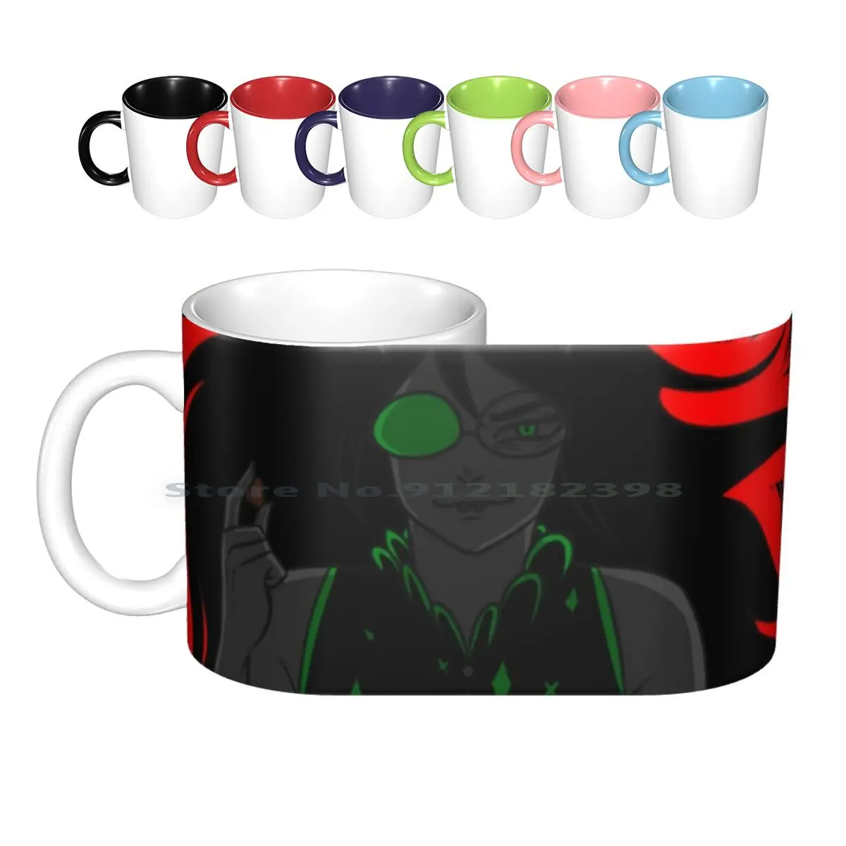 Bet Ceramic Mugs Coffee Cups Milk Tea Mug Homestuck Homestuck2 Jade Jade Beta Kid Betakid Fanart Homestuckfanart Homestuck