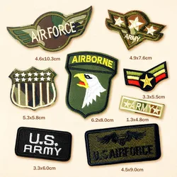 8pcs/lot LHK Cartoon Badges DIY Embroidery Patch Applique Clothes Clothing Sewing Supplies Decorative Patches