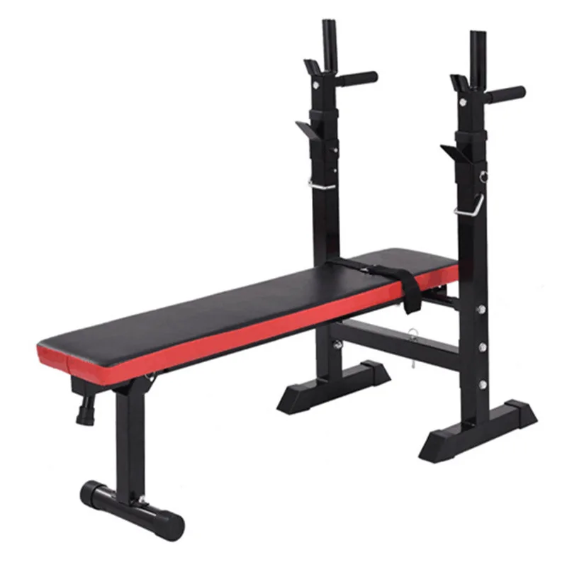 Multifunctional Weight Bench Weight Training Bench Barbell Rack Household Gym Workout Dumbbell Fitness Exercise Equipment