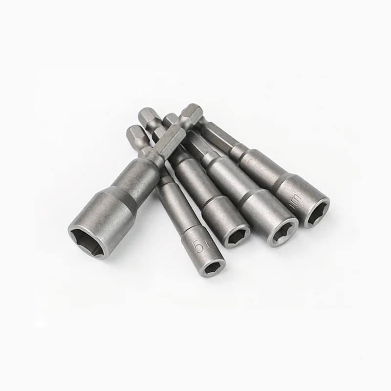 1pcs 5mm-17mm Hex Socket Sleeve Nozzles Nut Driver Set Screwdriver Set Bits Sets Tools