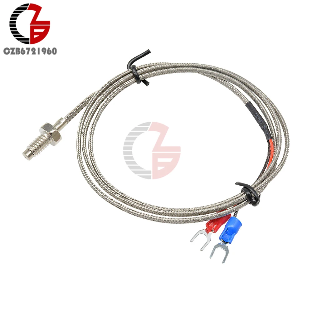 1M 3.3ft K Type Thermocouple Control Temperature Controller 0-800C Sensor Probe