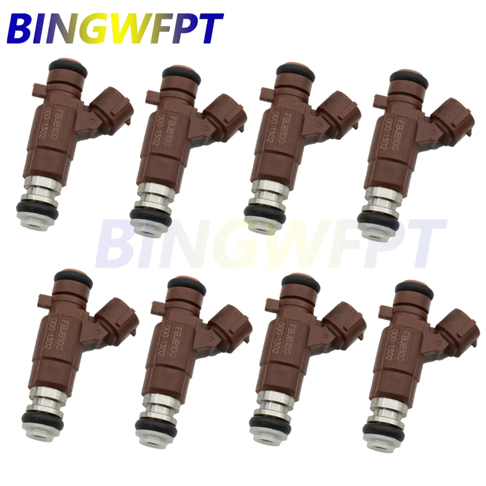 

8x High Quality Fuel Injector 16600-5L300 166005L300 FBJB100 For Nissan Sentra 2000-2003 1.8L L4 QG18DE