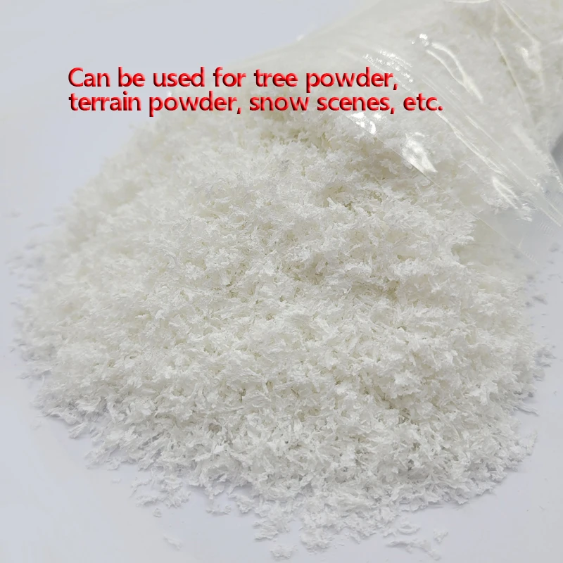 2*30g simulation Foliage Powder for Making Diy Tree Cedar Model Material Long-leaf Terrain Snow Landscape Sand Table Dioramas