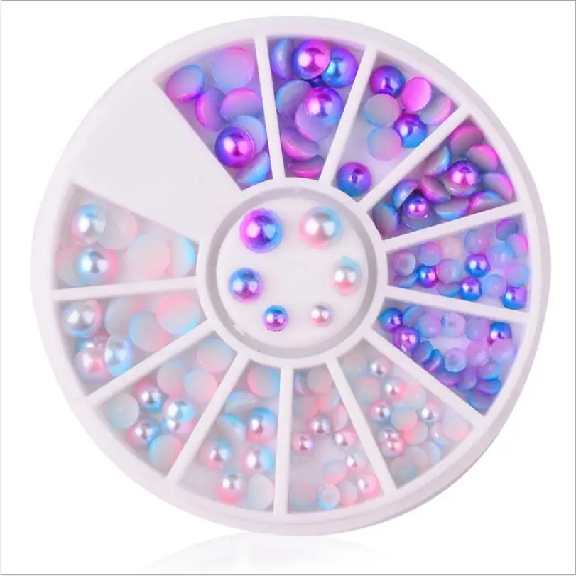 Multi-size Glass Nail Rhinestones For Nails Art Decorations Crystals Accessories Charms Partition Mixed Size Rhinestone T1718