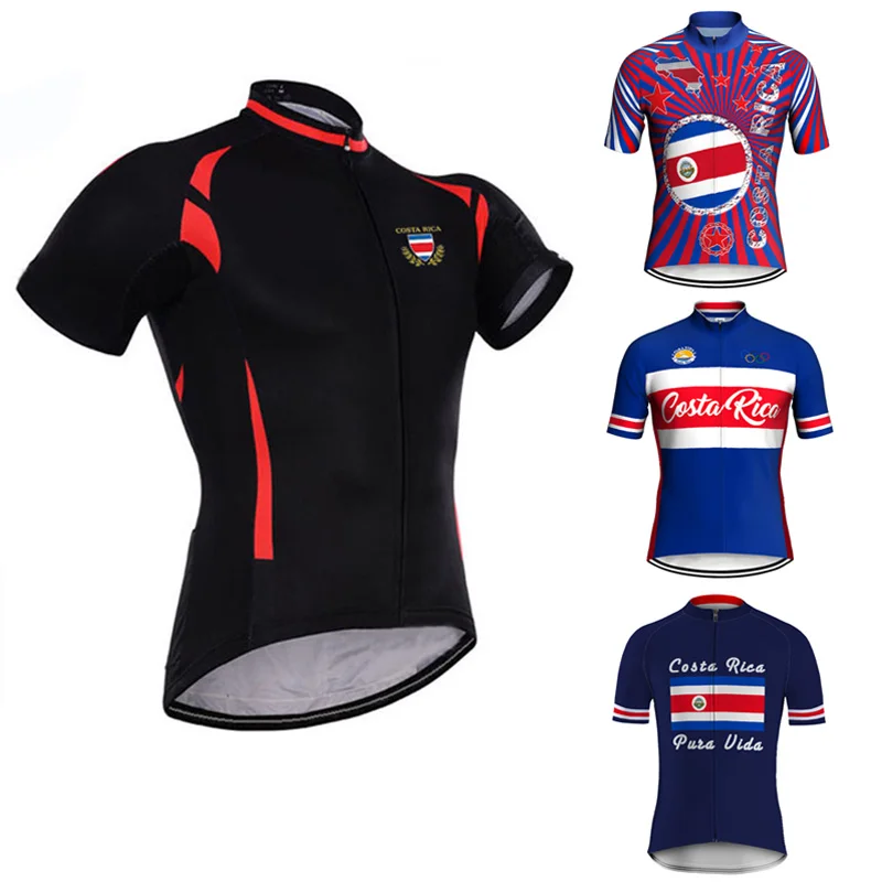 

Short Sleeve Cycling Jersey Costa Rica, MTB T-Shirt, Bike Wear Clothing, Road Motocross, Mountain Jackets, Summer Top