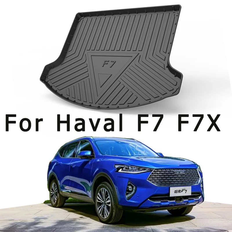 

Specialized Car For Haval F7 F7X 2021 Waterproof Pads TPO Trunk Cargo Liner Floor Mat-All Weather Protection Carpet Accessories