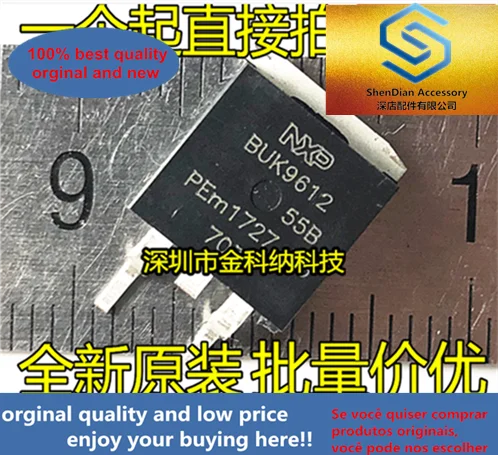 

10pcs only orginal new y BUK9612-55B BUK9612 New MOS field effect transistor N-channel 75A 55V TO-263