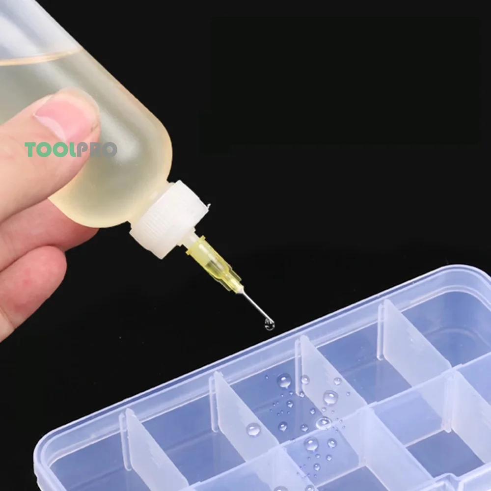 50ml Dispenser Bottle for Rosin Solder Soldering Liquid Flux with 1 Needle 50pcs/lot